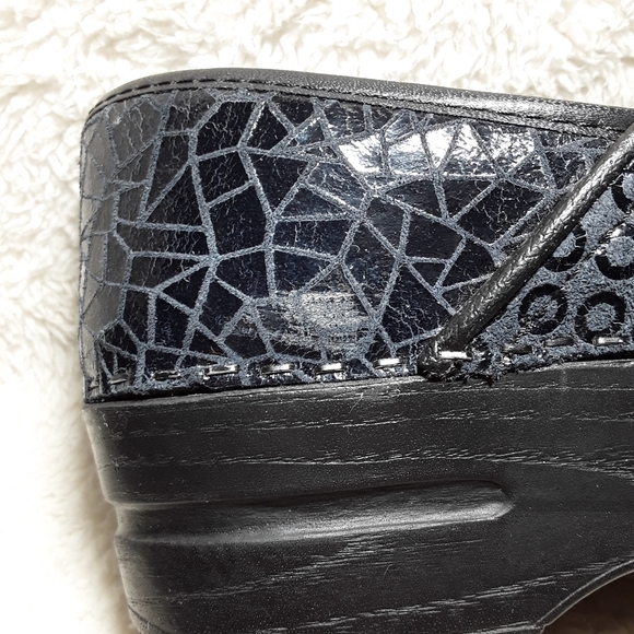 Sanita Annabelle Navy Blue Clogs Size 39 - Picture 12 of 12